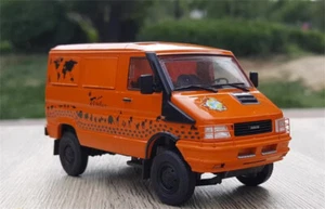 1/43 scale for Iveco Off-road Vehicle Animal Protection Painting Truck Model - Picture 1 of 8