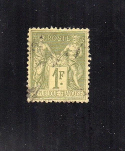 France 1883 type Sage Y&T 82 un timbre oblitéré /TE4468a - Imagen 1 de 2