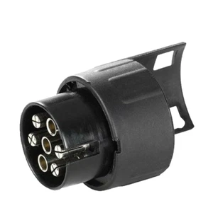 PKW Anhänger Adapter 7-polig PKW Steckdose auf Wohnwagen 13-poliger Stecker - Bild 1 von 1