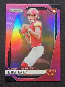 2024 Panini Prizm Jayden Daniels Pink Pulsar Prizm Rookie of the year mint🔥🔥 - Picture 1 of 6