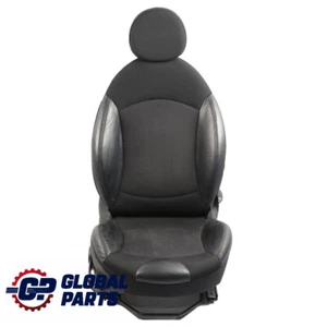 Mini Cooper R55 R56 LCI Sedile Sportivo Tessuto Nero/Pelle Anteriore Destro - Imagen 1 de 13