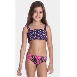 Maaji Girls Hibiscus Reversible Bikini Bottoms. NWT. Size 10. - Picture 1 of 6