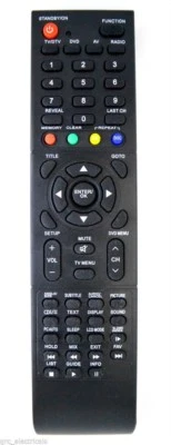 NEW Replacement Bush BTVD31187S2 LCD TV / Dvd Remote Control - Image 1 of 3