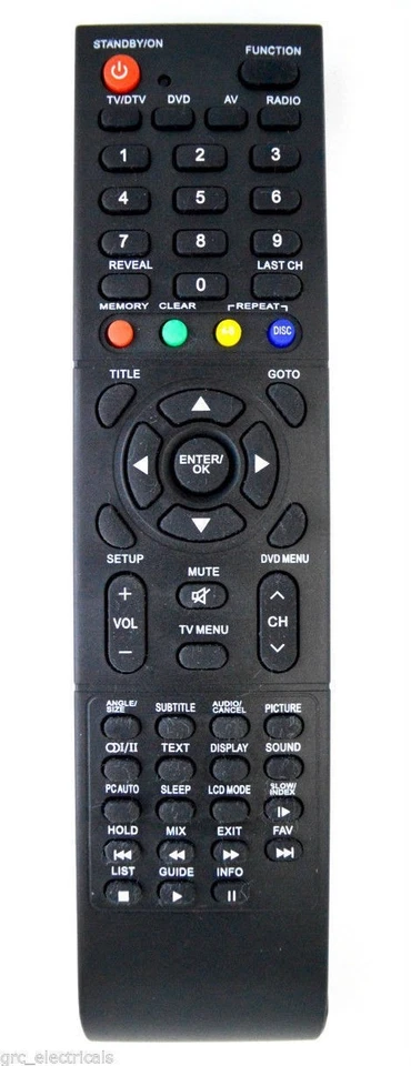 Logik Tv Remote Control L17LID19,L19LID18,L19LID19,L22LID19,L22LID18,  l19LID648 - Image 1 of 3