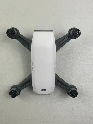 DJI Spark Drone White – Tested Working – Missing 1 LED Ring & Cap - Used - Image 1 of 4