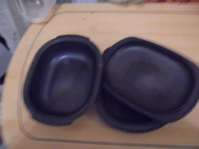 3 Teile Tupperware Ultra Plus Kasserolle 2 L&1,5L. Auflaufform Bräter Backofen - Bild 1 von 3