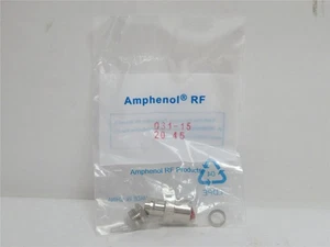 230643 New-No Box; Amphenol 031-15 RF/Coaxial Connectors - Picture 1 of 3