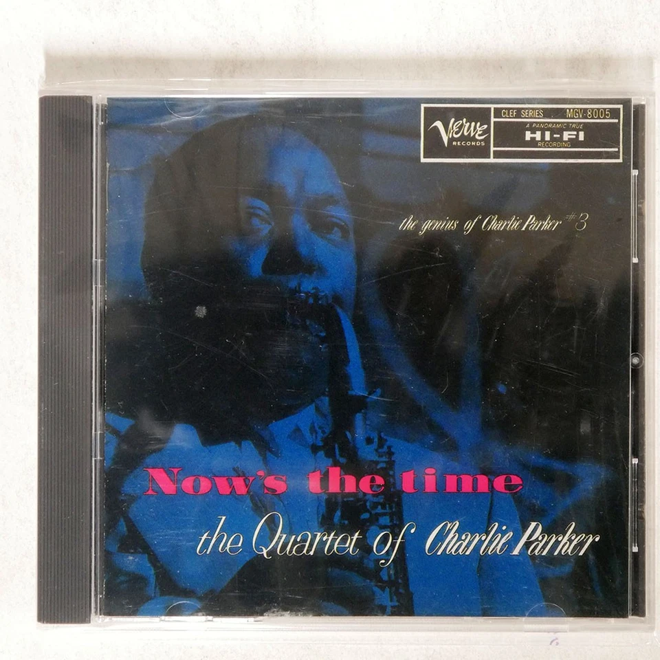 CHARLIE PARKER NOW'S THE TIME VERVE UCCU9086 Japan 1CD - image 1 of 1