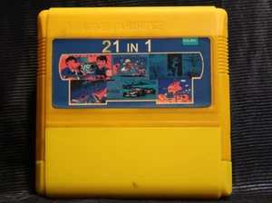 Mario x 21 - Famiclone cartridge Famicom 8 bit Game Dendy, Pegasus 60 pin Nes - Picture 1 of 6