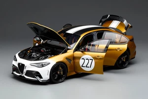 Motorhelix MH 1/18 ALFA ROMEO Giulia GTA GTAm Metal Diecast Model Car Ochre Gold - Picture 1 of 10