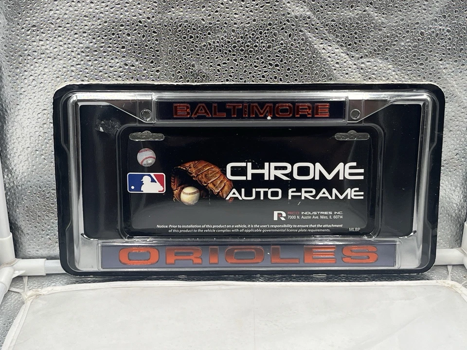 Baltimore Orioles MLB Laser Cut License Plate Frame Wincraft - Image 1 of 1