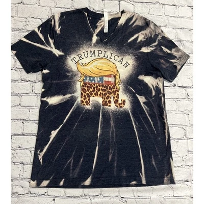 Футболка Trumplican Trump Trump 2024 президент Трамп Дональд Трамп 2024 с v-образным вырезом - Изображение 1 из 4