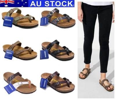 NEW Birkenstock Mayari Birko-Flor Sandals Regular EU Shoe Size 35-45 AUS STOCK - image 1 of 4