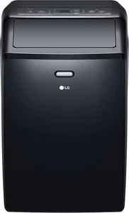 LG 10000 BTU Smart Portable AC Unit w/ WiFi, Remote & Dehumidifier - Black - NEW - Picture 1 of 10