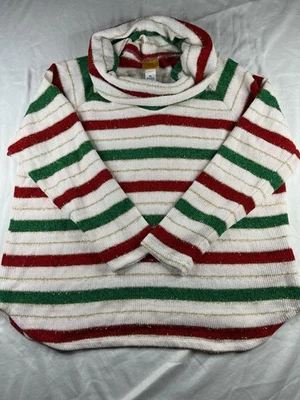 Ruby Rd. Suéter feminino Natal gola capuz tamanho XL (124) - Imagem 1 de 4