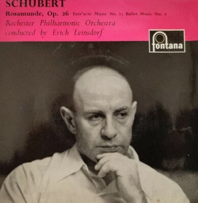 Schubert-Rosamunde Op 26 Vinyl EP 7" Single.Fontana CFE15057.Rochester/Leinsdorf - Image 1 of 4