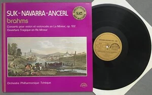 L639 Brahms Violin & Cello Concerto Suk Navarra Ancerl Supraphon 913141 Stereo - Picture 1 of 3