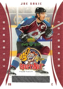 2003-04 Upper Deck MVP SportsNut #SN23 Joe Sakic - Imagen 1 de 2