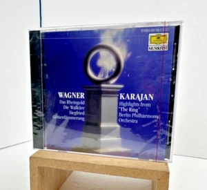 WAGNER - DAS KARAJAN - Karajan - Highlights from The Ring (1989, CD) Brand New! - Picture 1 of 5