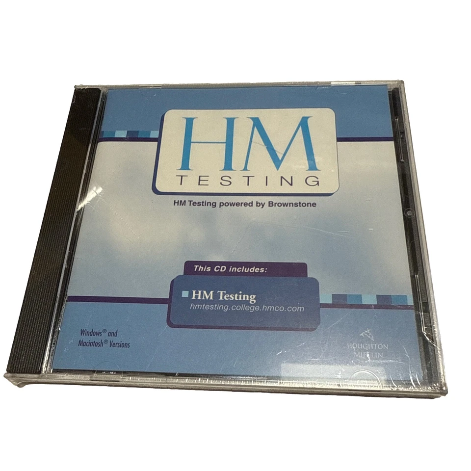 HM TESTING BROWNSTONE INTRODUCTION TO PHYSICAL SCIENCE 12E CD HOUGHTON MIFFLIN - Image 1 of 2