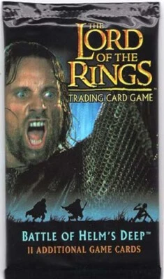BATTLE of HELM'S DEEP LIMITED EDITION  LORD of the RINGS TCG SEALED BOOSTER PACK - Image 1 of 2