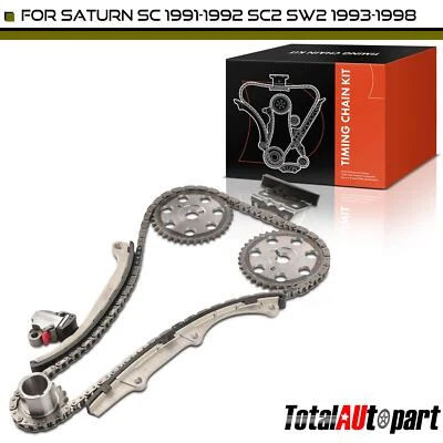 8x Kit de cadena de distribución del motor para Saturn SC 1991-1992 SC2 SW2 1993-1998 SL2 91-98 Foto 1 de 4