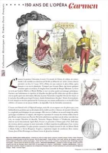 france 2025 150th ann Opera CARMEB Georges BIZET art music monument ms1v DOC PHI - Picture 1 of 1