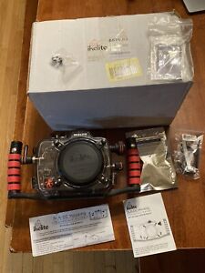 IKELITE UNDERWATER HOUSING 6871.03 W/8" DOME 5510.04. FIT CANON 5D MARK III & IV