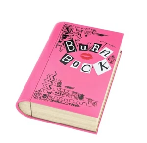 "Libro quemado"" exclusivo de AMC - Mean Girls 54 oz palomitas de maíz lata - Imagen 1 de 1