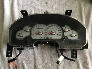 2003 Mercury Mountaineer SPEEDOMETER INSTRUMENT CLUSTER GAUGES - Picture 1 of 8
