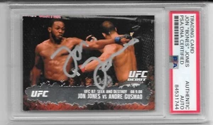 2009 Topps UFC Jon Bones Jones PSA DNA Auto RC #101 Goat TRUE ROOKIE Signed - Picture 1 of 1