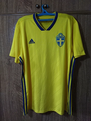 Sweden Team Adidas Football Shirt Home 2018/2019/2020 Soccer Jersey Men Size XL Cover