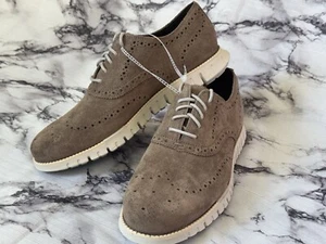 Tenis Cole Haan ZEROGRAND Punta de Ala Zapatos Gamuza Hombres Talla 10.5 - Imagen 1 de 20
