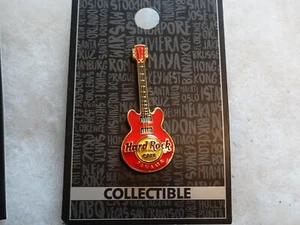 Hard Rock Cafe pin Panama Core 3D Guitar series 2018 red - Picture 1 of 1