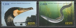 Estonia 2025 Fauna, Birds, Fish 2 MNH stamps - Picture 1 of 1