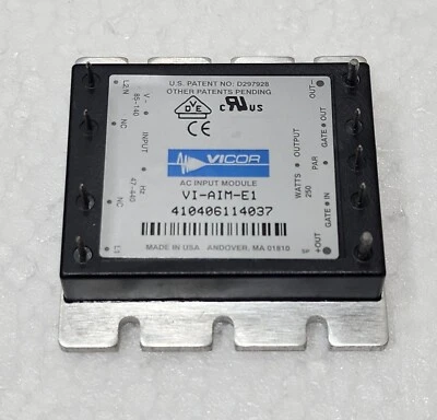 VICOR VI-AIM-E1 AC INPUT FRONT-END MODULE - Image 1 of 4