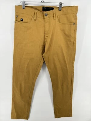 Oakley Men's Slim Fit Jeans size 34 Mustard Brown #C1 - Image 1 of 3