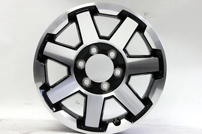 17" Wheel Toyota Tacoma 4Runner 2018-2023 Machined Black Factory OEM 75154 - Image 1 of 4