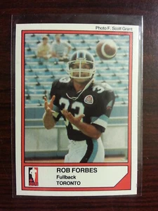 Jogo CFL #18 1984 Rob Forbes Toronto Argonauts Drake - Imagen 1 de 1