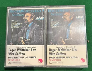 Roger Whittaker Live With Saffron Cassette Nos - Picture 1 of 1