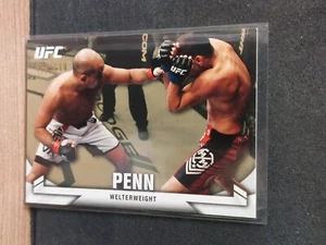 BJ Penn #8 2013 Topps UFC Knockout Gold #135/188 - Picture 1 of 2