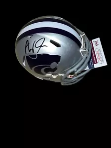 AVERY JOHNSON Signed Kansas State Wildcats Speed Mini Helmet QB FRESHMAN HOT JSA - Picture 1 of 1