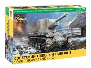 1:72 Zvezda #5084 - KV-2 Soviet Heavy Tank - Picture 1 of 3