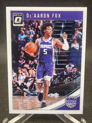 2018-19 Optic De'Aaron Fox Base #51 Kings - Image 1 of 2