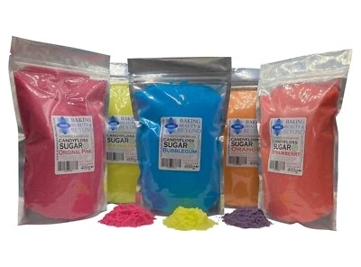 Baking Beauty & Beyond 72 Flavour Cotton Candy Floss Sugar 400g Buy 3 get 2 Free