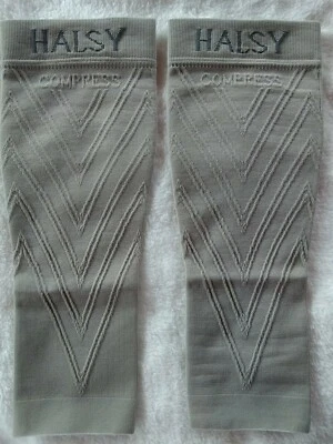 Halsy Calf Compression Sleeve Women 1 Pair 20-30 mmHg Pain Relief - Image 1 of 3