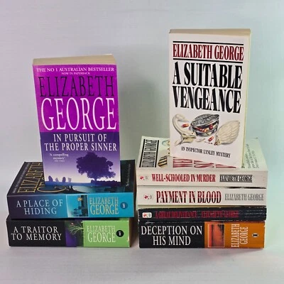Elizabeth George PB Books Choose Your Title - Select & Save Inspector Lynley - image 1 of 4