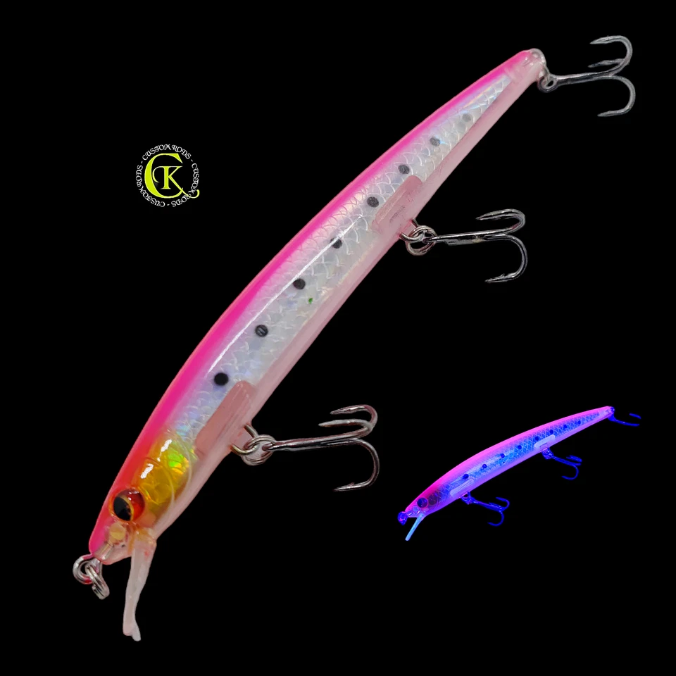 Wobbler 13cm UV Zander Runne Crankbait Max Rap Zander Raubfisch Kunstköder Night - Bild 1 von 1