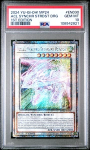 PSA 10 Accel Synchro Drago Polvere di Stelle | MP24-EN030 | Quarto Secolo Segreto Raro - Foto 1 di 2