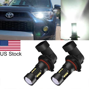 2x LED 9005 White 6000K Daytime Running Light Bulbs For Toyota 4Runner Sienna Et - Picture 1 of 11
